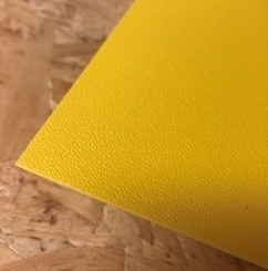 Terranyl® bioplastic plaat geel