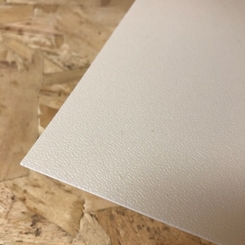 Terranyl® bioplastic plaat wit