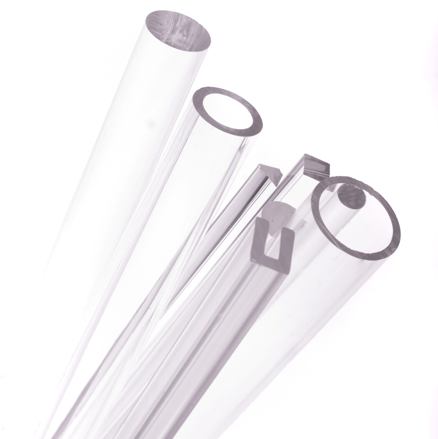 Acrylaat rond staf 1000x6mm