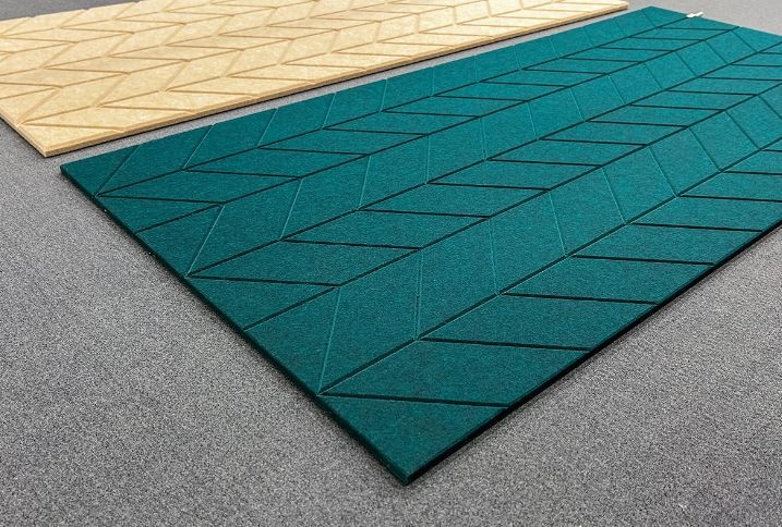 PET-Vilt plaat blauw 0138