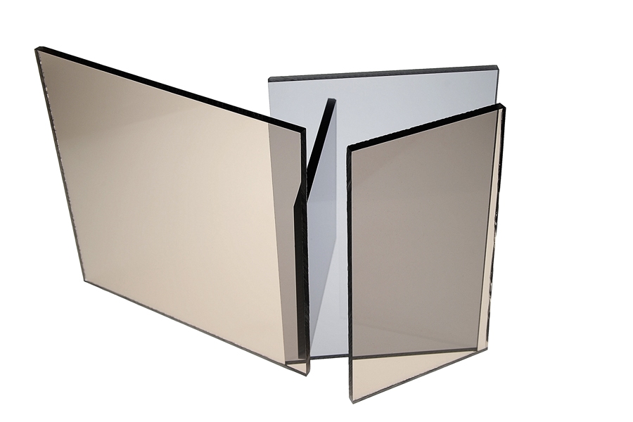 Polycarbonaat plaat smoke bruin  3,0 mm