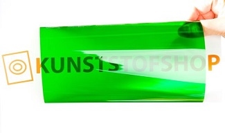 PVC folie transparant lichtgroen E121