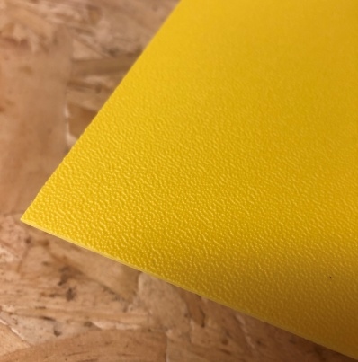 Terranyl® bioplastic plaat geel