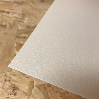 Terranyl® bioplastic plaat wit
