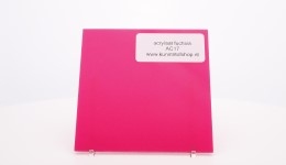 Acrylaat plaat fuschia rood/roze AC17