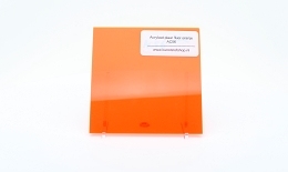 Acrylaat plaat fluor oranje AC56