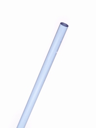 Acrylaat rond staf transparant blauw 1000x6mm